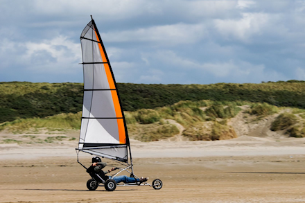 Schlag Karting auf die Grevelingendam